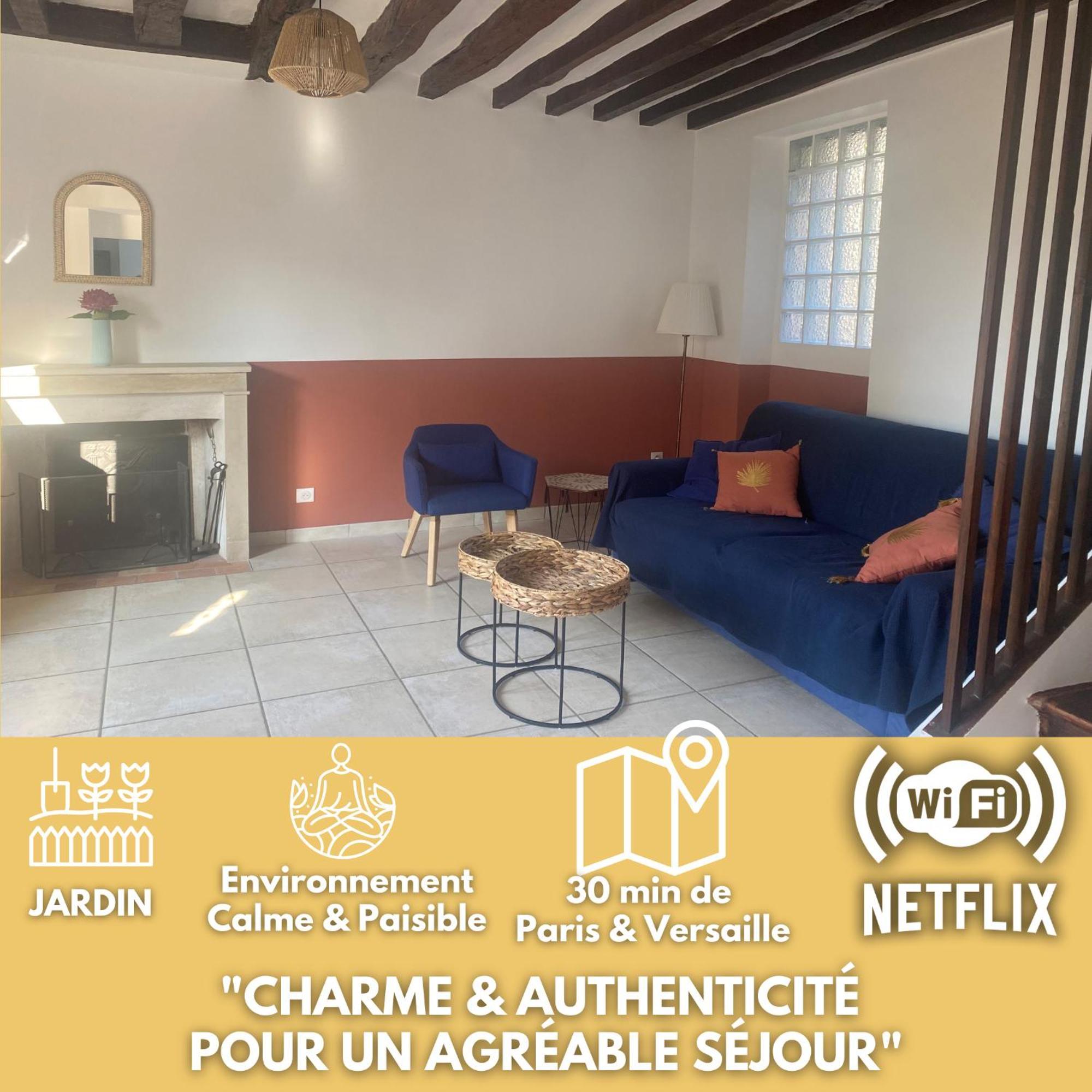 Chez Myriam Villa Orgeval  Luaran gambar